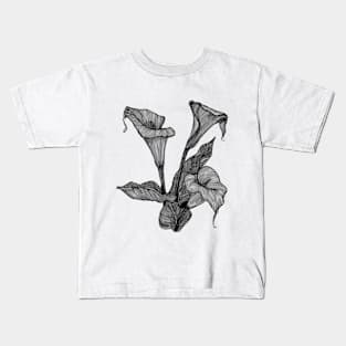 calla lily Kids T-Shirt